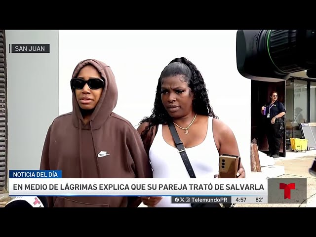 ⁣Pareja de turista ahogada narra la tragedia