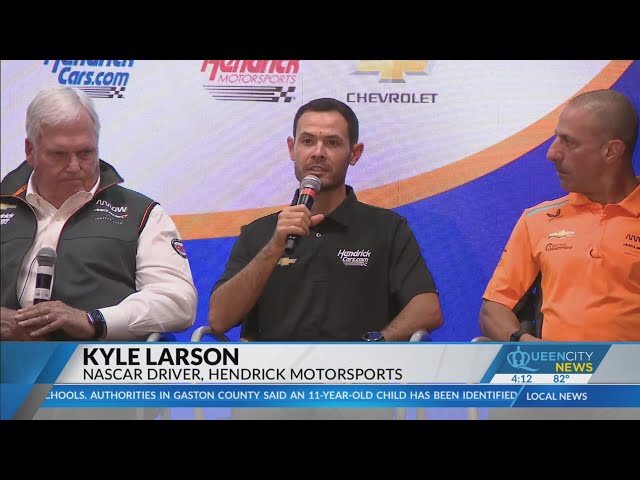 ⁣Kyle Larson to race Indy 500 and NASCAR’s Coca-Cola 600 again in 2025