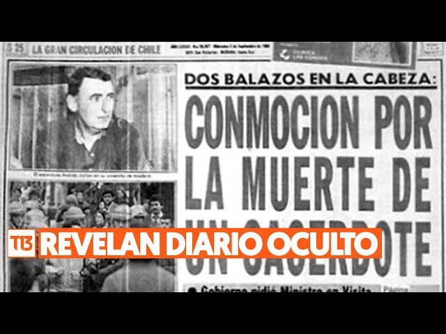 ⁣Revelan diario oculto de André Jarlan, cura asesinado en La Victoria durante la dictadura en Chile