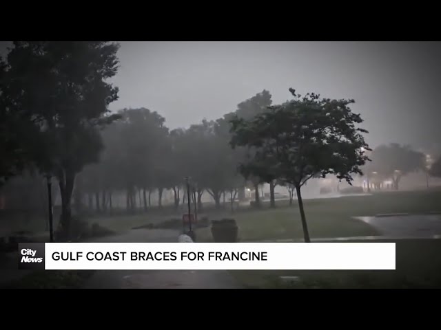 ⁣Gulf coast braces for Francine