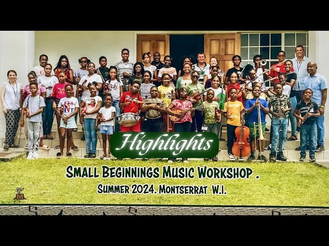 ⁣Small Beginnings Summer Music Workshop Highlights 2024