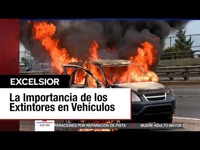 ⁣La importancia de llevar un extintor en tu vehículo | Autos en Imagen