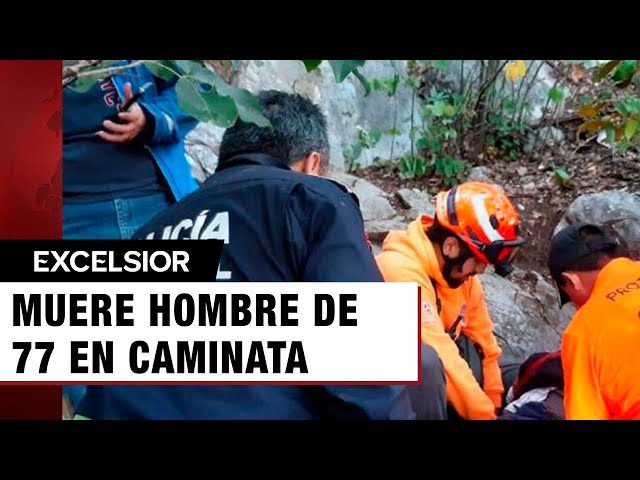 ⁣Abuelito realiza su última caminata en el Cerro de la Silla y… muere