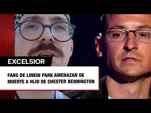 ⁣Fans de Linkin Park amenazan de muerte a hijo de Chester Bennington