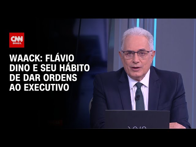 ⁣Waack: Flávio Dino e seu hábito de dar ordens ao Executivo | WW