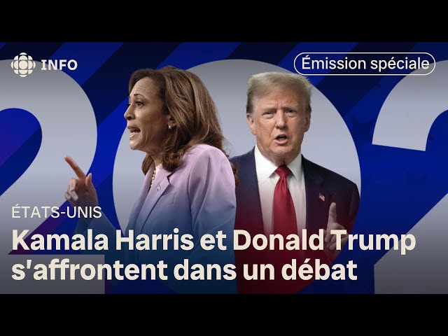 ⁣Débat entre Kamala Harris et Donald Trump : regardez en direct notre émission spéciale