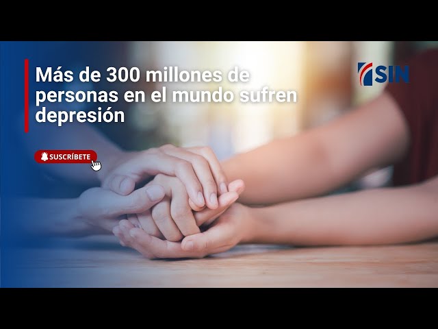 ⁣Más de 300 millones de personas en el mundo sufren depresión