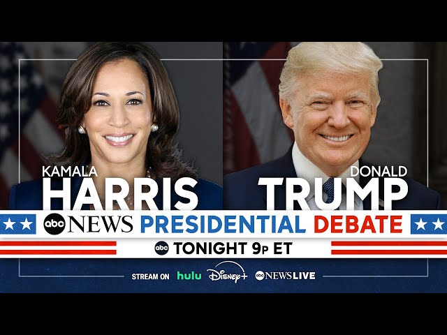 ⁣LIVE: ABC News Presidential Debate: Harris and Trump meet in Philadelphia