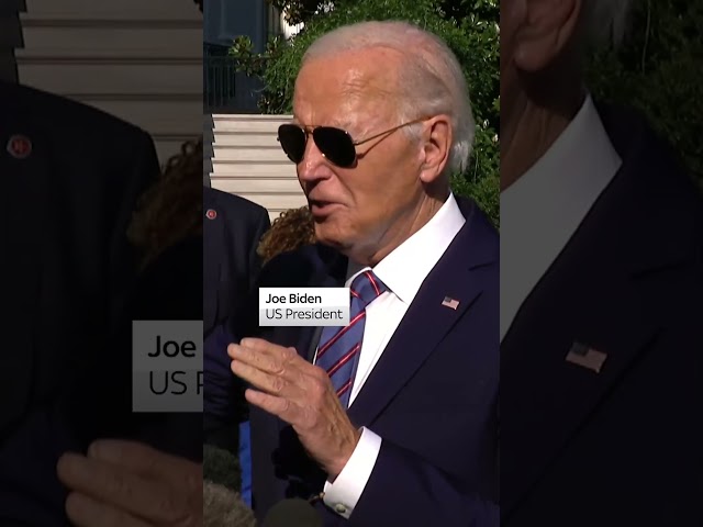 ⁣Biden: Harris is 'cool, calm and collected'