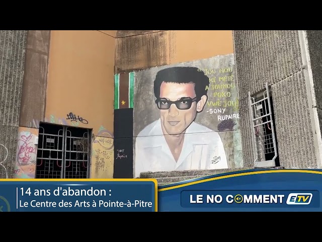 ⁣14 Ans d'Abandon : Le Centre des Arts de Pointe-à-Pitre en ruine !