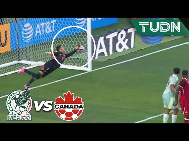 ⁣¡ATAJADÓN BRUTAL de Malagón! | México 0-0 Canadá | Amistoso Internacional | TUDN