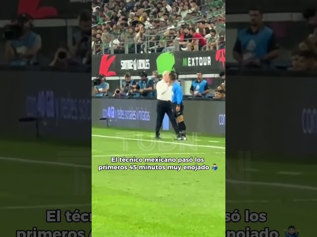 ⁣ El 'Vasco' Aguirre ENFURECIDO con el arbitraje #shorts