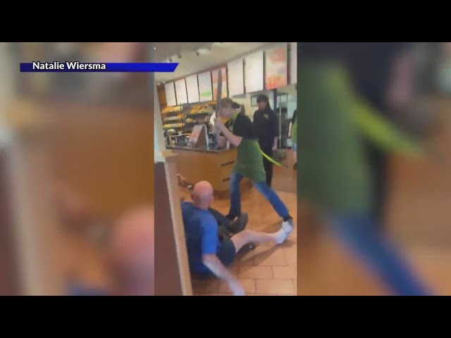 ⁣Customer brawls at Glendale Panera Bread