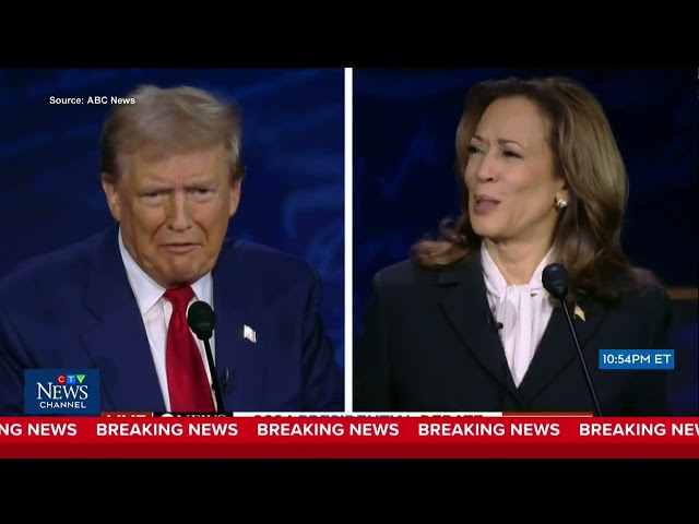 ⁣U.S. debate analysis from political strategists | Harris vs. Trump debate