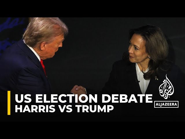 Trump and Harris set to meet in the first presidential debate between them