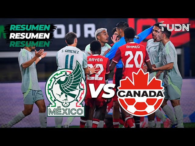 ⁣RESUMEN | México vs Canadá | Amistoso Internacional | TUDN