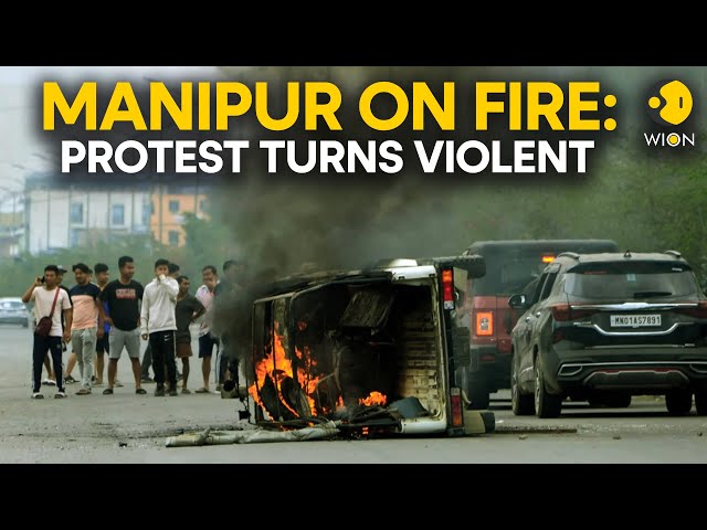 ⁣Manipur Violence LIVE: Internet services suspended after students protest turns violent | WION LIVE