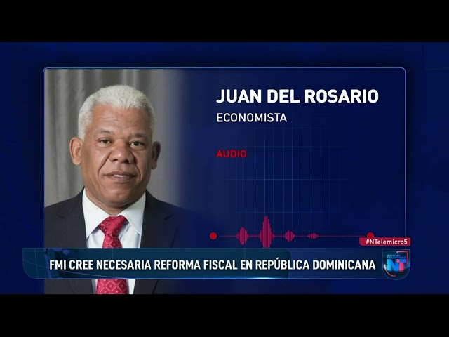 ⁣FMI cree necesaria reforma fiscal en República Dominicana