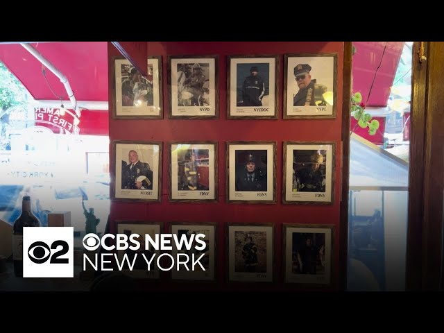 ⁣First responders battling 9/11-related illnesses honored at NYC pizzerias