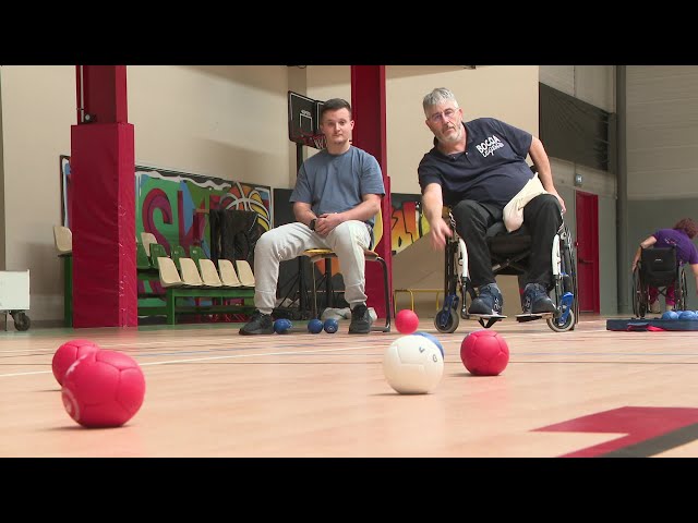 ⁣Handisport : la boccia se joue aussi en Dordogne