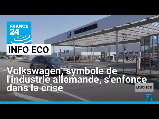 ⁣Volkswagen, symbole de l'industrie allemande, s'enfonce dans la crise • FRANCE 24