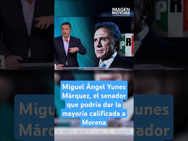 ⁣Miguel Ángel Yunes Márquez, el senador que podría dar la mayoría calificada a Morena | Shorts | Zea