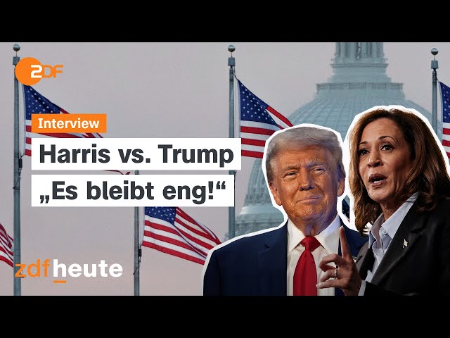 ⁣Harris vs. Trump: Wer konnte das TV-Duell für sich entscheiden? | ZDFheute live