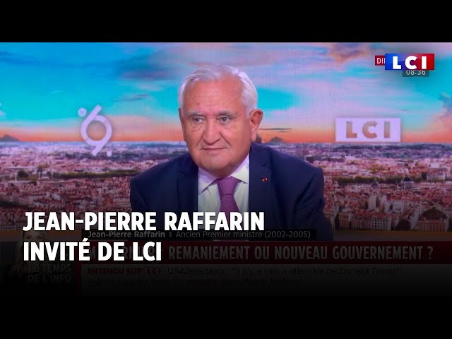 ⁣Michel Barnier "est libre, il le restera" : Jean-Pierre Raffarin