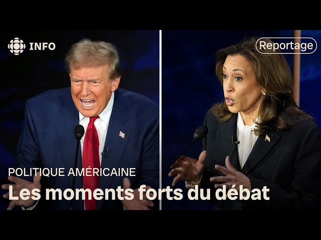 ⁣3 moments marquants du débat entre Kamala Harris et Donald Trump