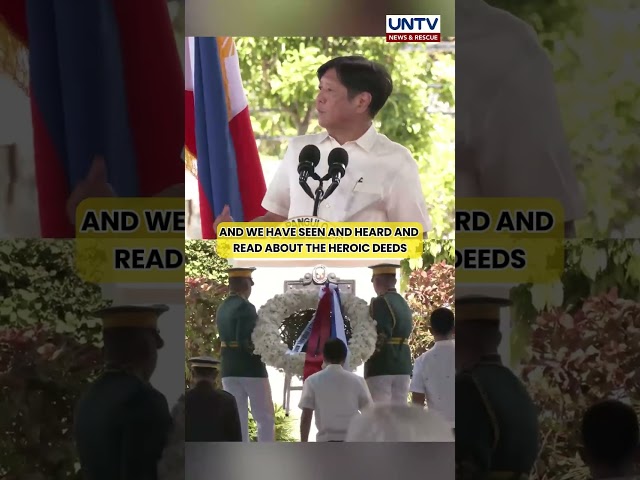 ⁣PBBM, kinilala ang dedikasyon at sakripisyo ni ex-Pres. Marcos Sr.