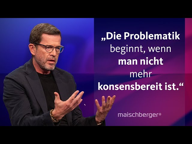 ⁣Gregor Gysi und Karl-Theodor zu Guttenberg zum Streit in der Asyl-Debatte | maischberger