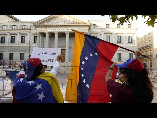 ⁣Venezuela : le Parlement espagnol s'apprête à reconnaître la victoire du chef de l'opposit