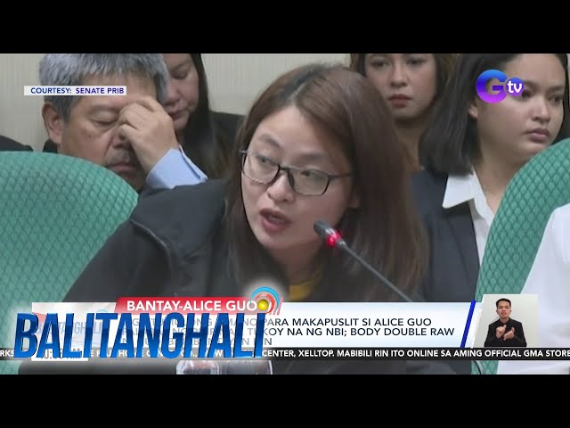 ⁣Chinese ang pangalan ng taong isinulat ni Alice Guo na tumulong raw para makaalis... | Balitanghali