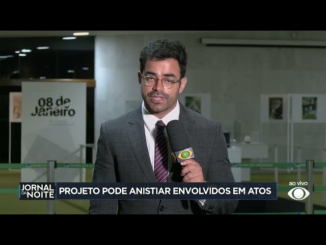 ⁣CCJ pode votar anistia de envolvidos nos atos de 8 de janeiro