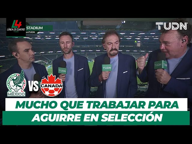 ¡MÉXICO NO LE PUEDE GANAR A CANADÁ! El Tri del 'Vasco' se ATASCA con Canadá | Resumen Líne