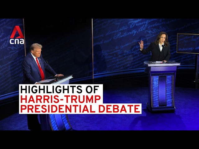 Trump-Harris presidential debate | Highlights