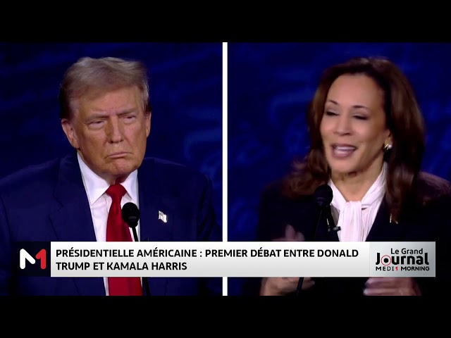 ⁣Présidentielle américaine : premier débat entre Trump et Harris