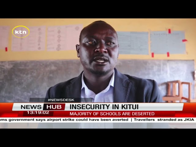 ⁣Insecurity in Kitui: Rising insecurity in Mandongoi paralyses learning in the area