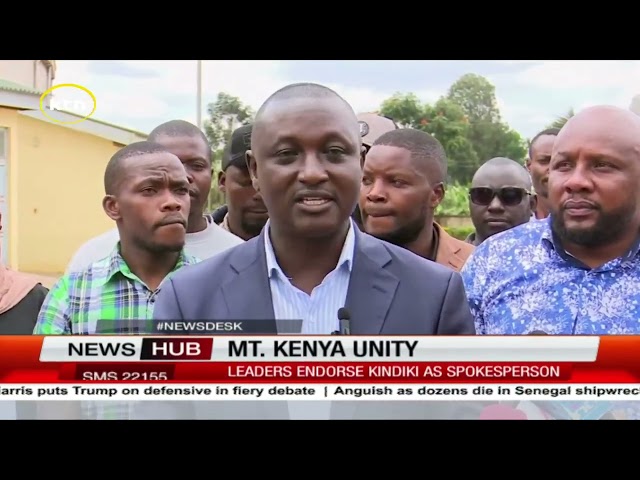 ⁣Mt. Kenya unity: Section of Meru leaders welcome endorsement of Kindiki as regional Kingpin