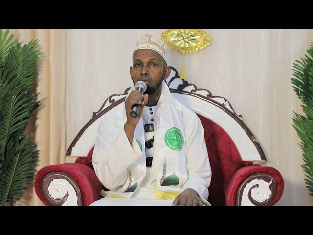 ⁣Munaasabad lagu xusaayey dhalashada Nabigeenna Muxumad SCW ayaa  lagu qabtay Masjidul Shifaa