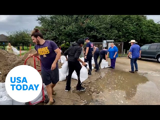 ⁣Louisianans fill sandbags and hit grocery stores as Hurricane Francine strengthens | USA TODAY