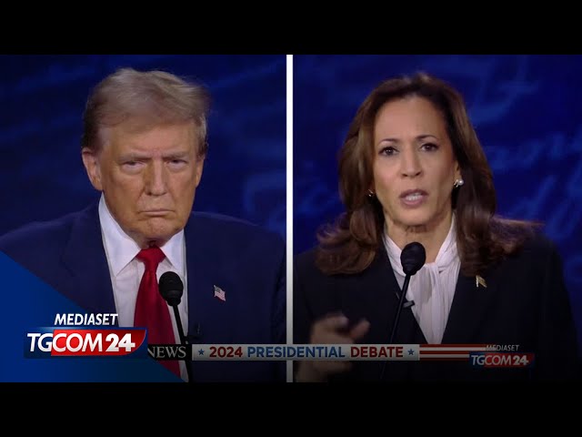 ⁣Harris-Trump: ecco come è andato il primo duello tv