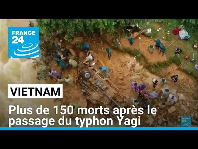 ⁣Vietnam : plus de 150 morts après le passage du typhon Yagi • FRANCE 24