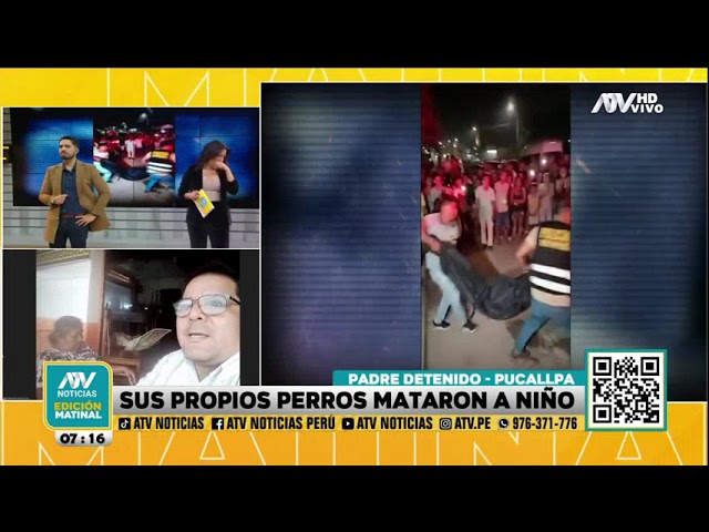 Niño muere tras ataque de sus propios perros