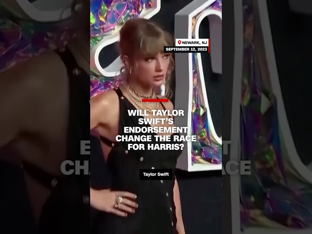 ⁣Will Taylor Swift’s endorsement change the race for Harris?