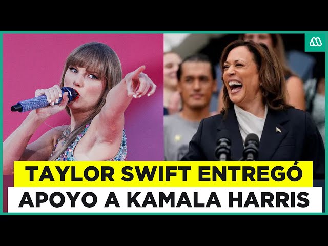 Taylor Swift entregó su apoyo a Kamala Harris