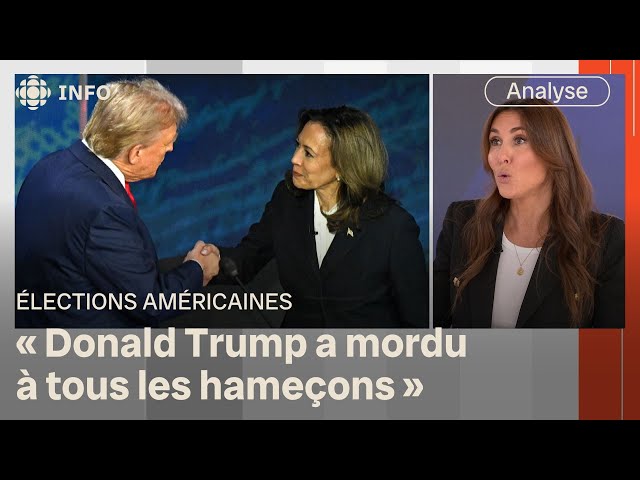 ⁣Débat Trump-Harris : que dit le langage non verbal des candidats? | D'abord l'info