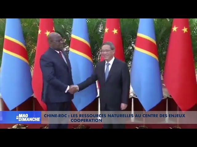 ⁣Chine – RDC: Les ressources naturelles au centre des enjeux de coopération. Alain Mukuna invité