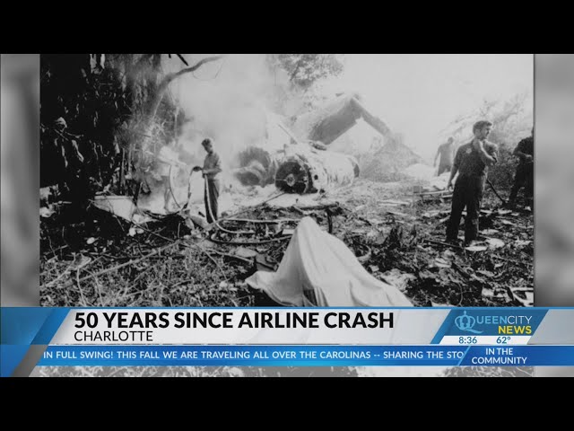 ⁣50 Years Later: Charlotte airline crash