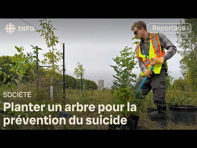 ⁣Des Winnipegois envisagent une « forêt de l'espoir » pour prévenir les suicides